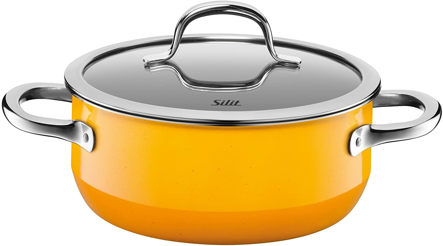 Silit 220175311 Stewing PaN D,20 CM, Passion Yellow