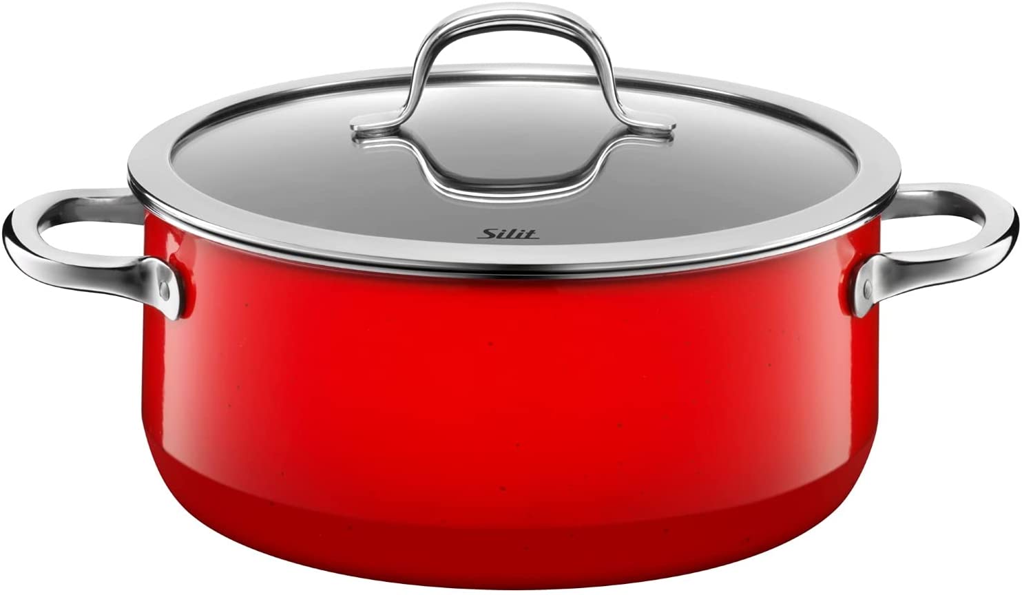 Silit 224175811 Stewing PaN D,24 CM, Passion Red