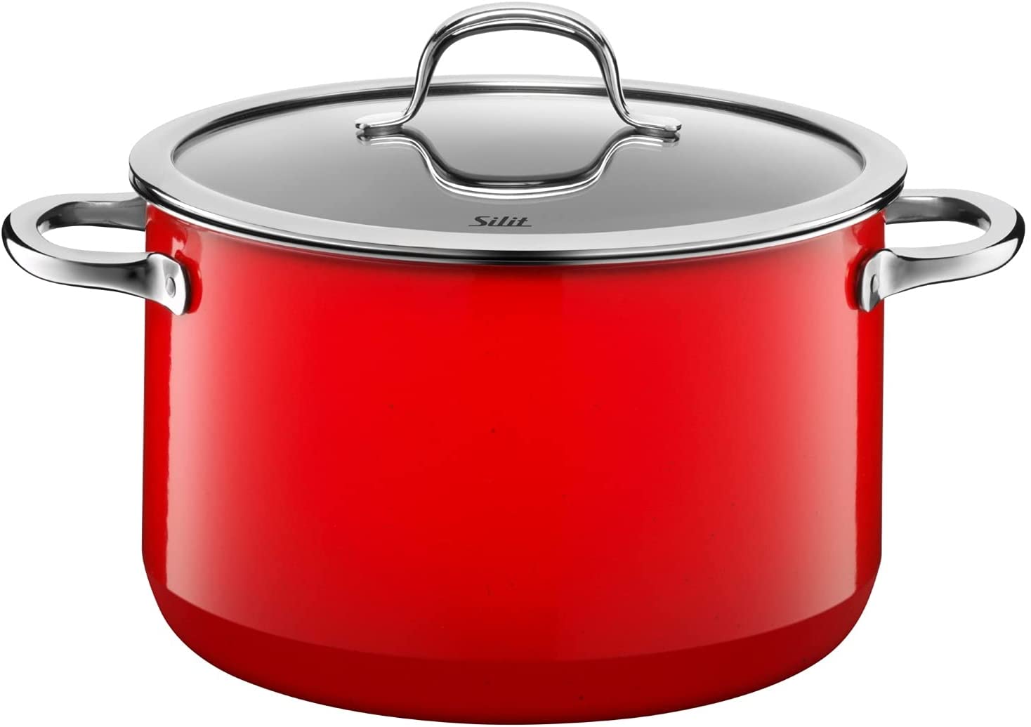 Silit 324175811 Stewing PaN D,24 CM, Passion Red