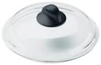 Silit 5328.3424.01 High Lid with Black Matt Knob for Pots and Pans with 28 cm Diameter