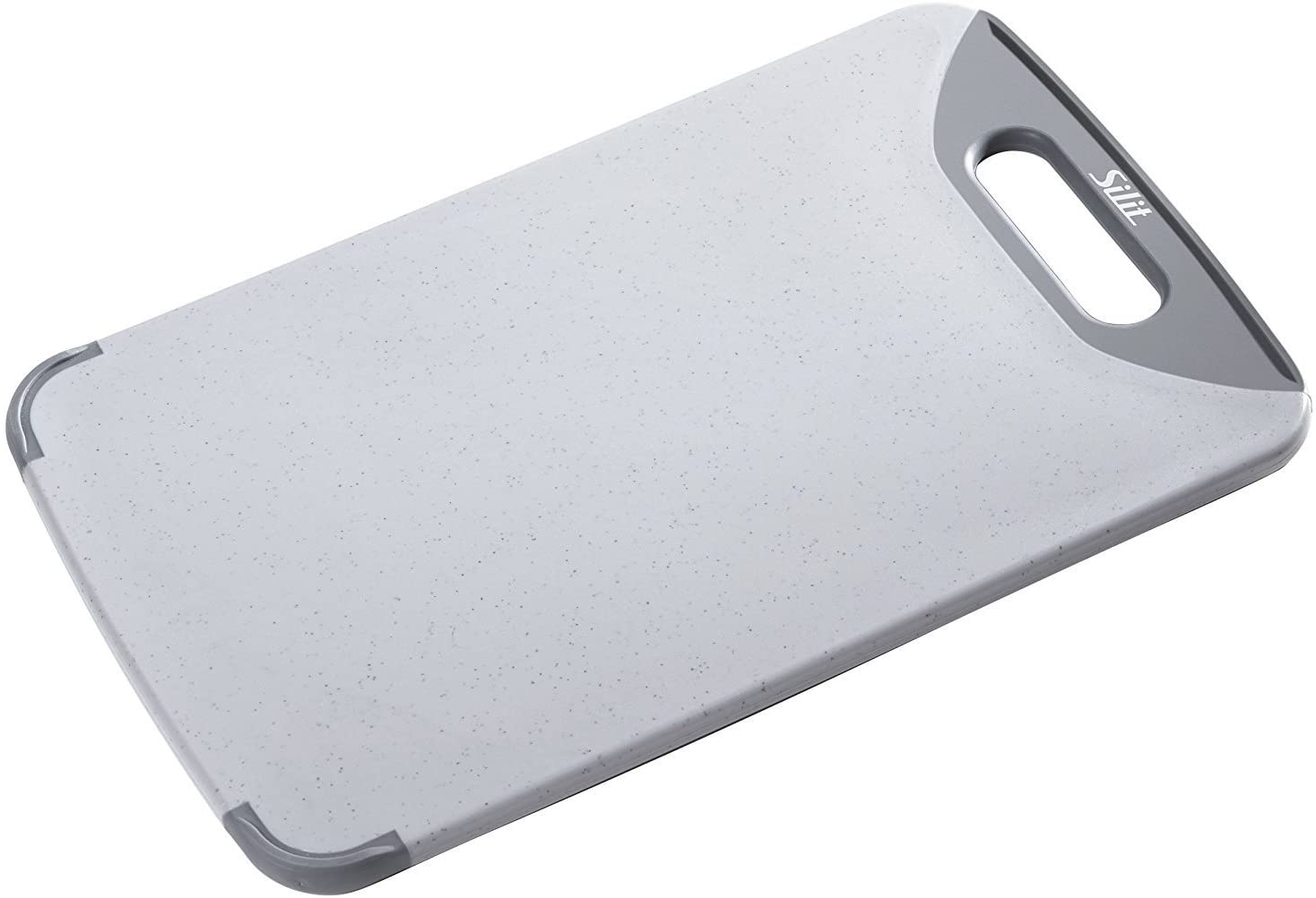 WMF Silit Cutting board with handle, Chopping board, 32 x 20 cm, Grey, 0020761001