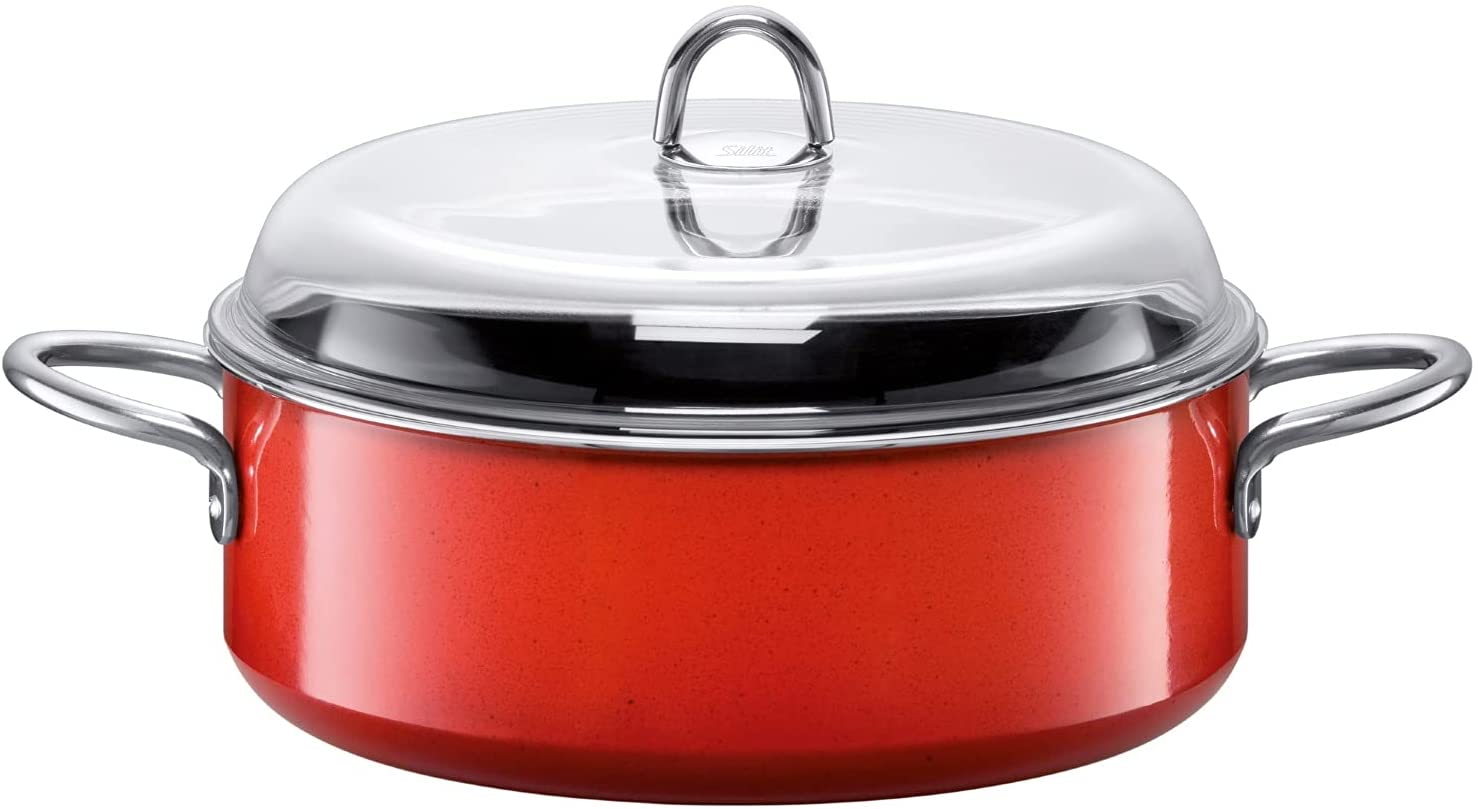 Silit Energy Red Dutch Oven High 28 cm