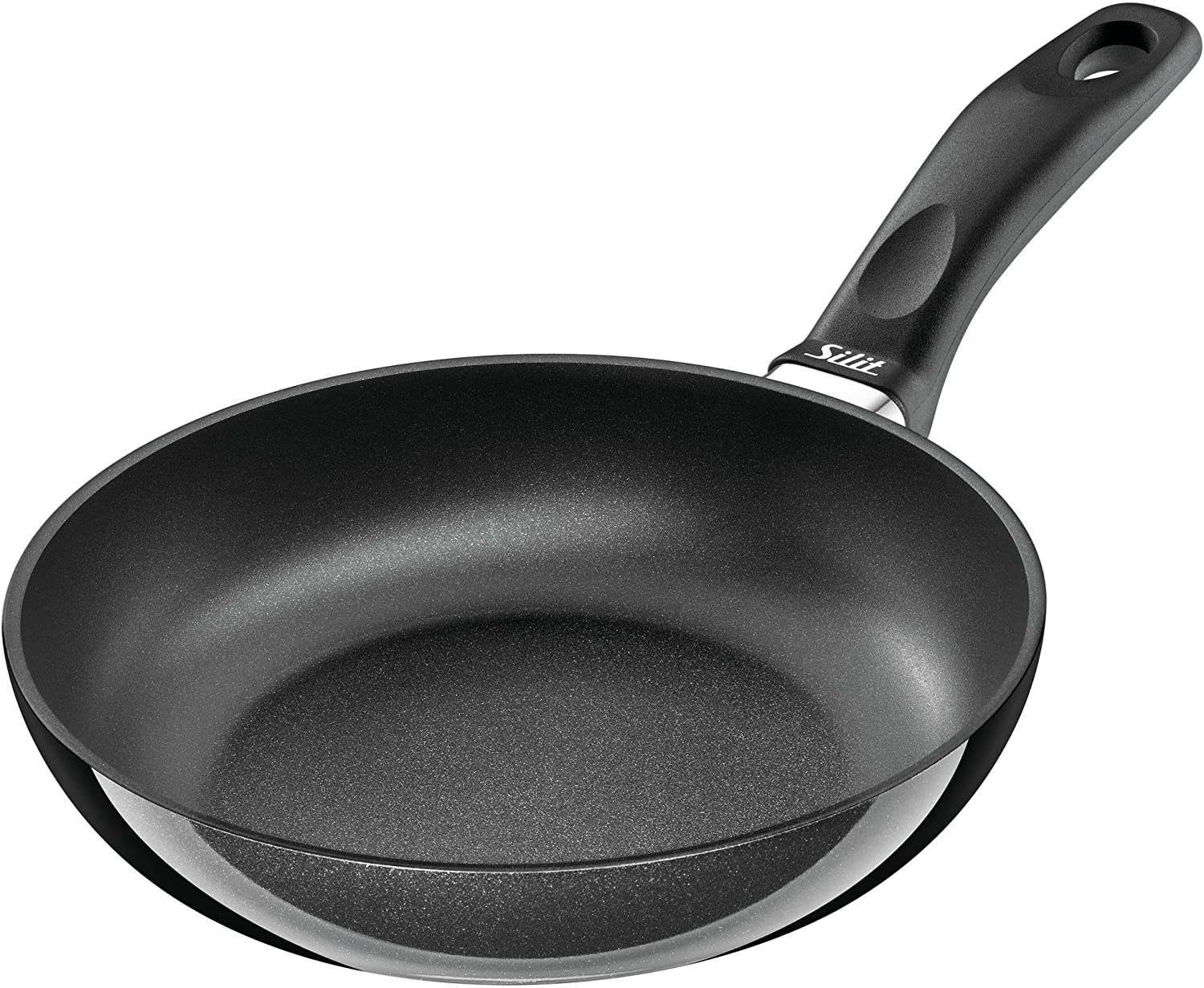 Silit Futura Frying Pan 20 cm Cast Aluminium Coated Plastic Handle with Flame Protection