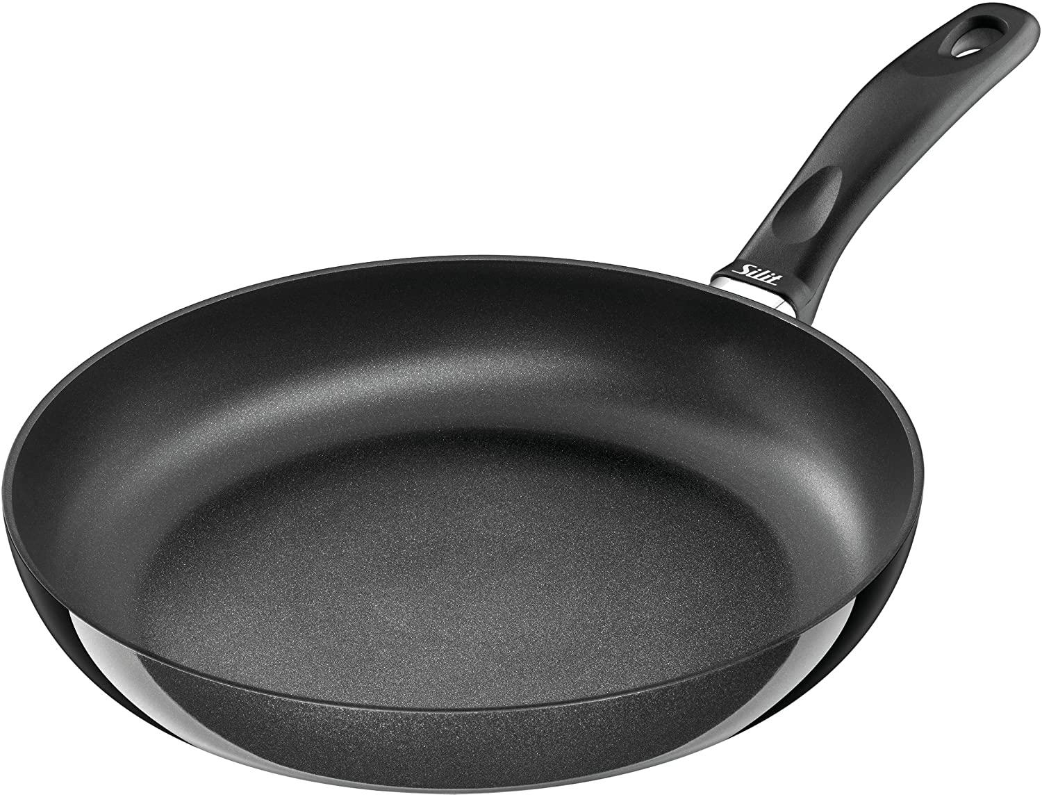 Silit Futura 28 cm Die-Cast Aluminium Coated Frying Pan with Flame Protection Plastic Handle