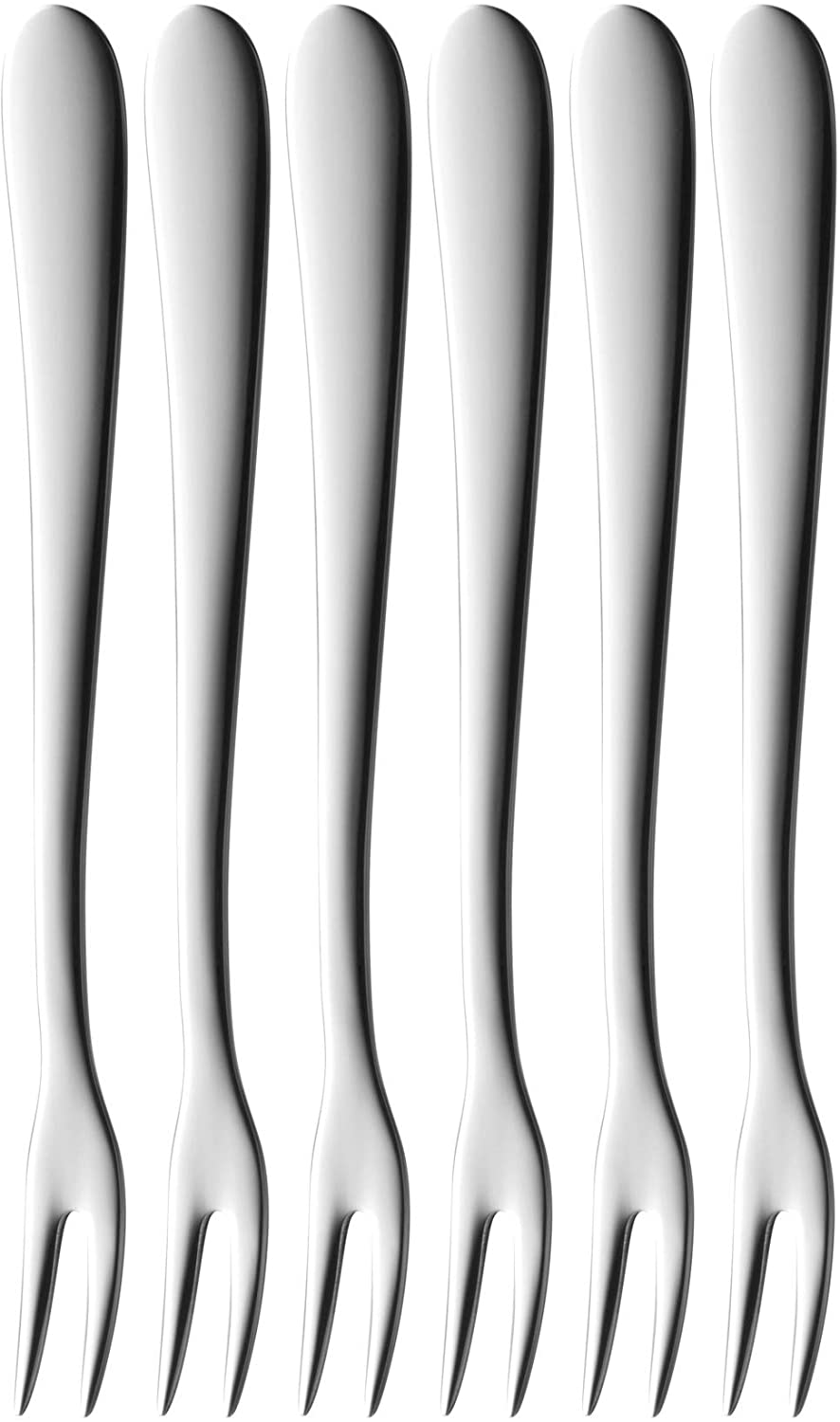 Silit Punch Fork 6 Pieces Midi Crominox Stainless Steel 18/10 POLISHED STAINLESS STEEL