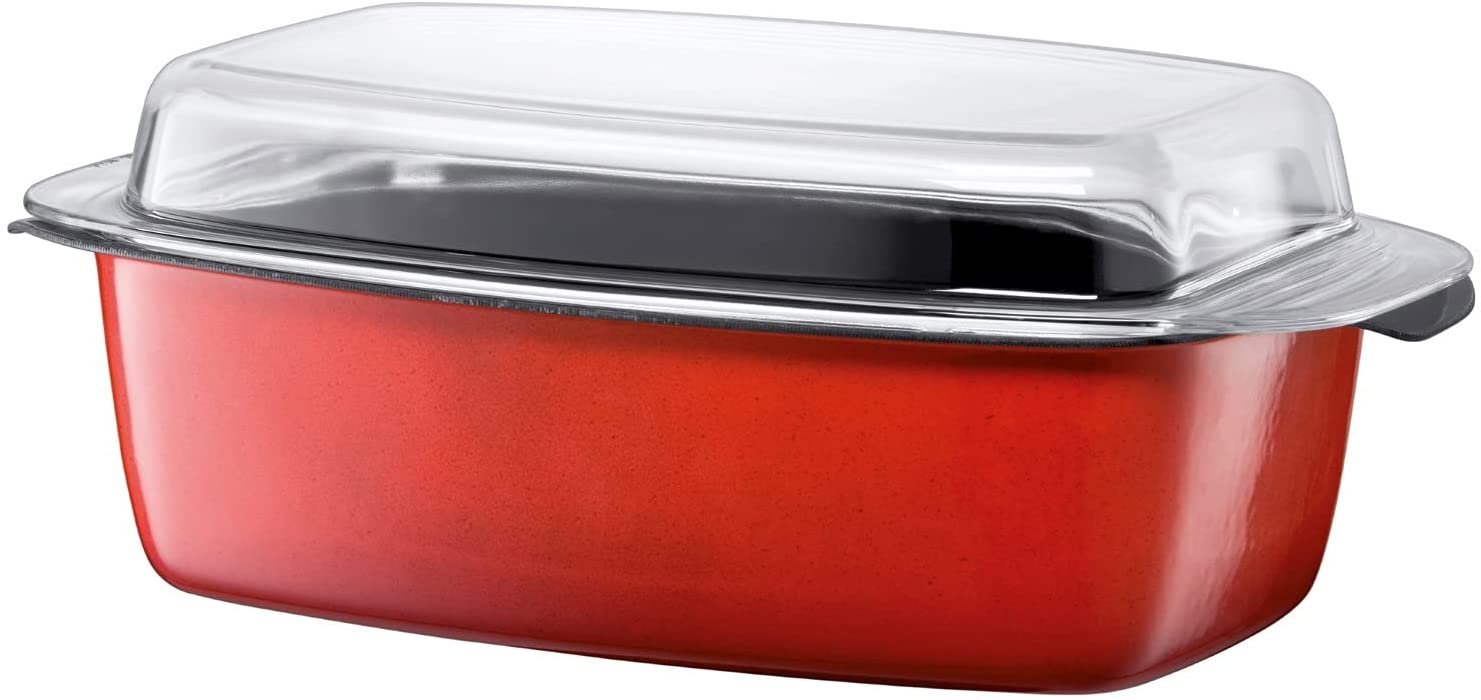 Silit Schlemmerkasserolle Energy Red, Ceramic, Größe: 32 x 31 cm - Inhalt: 5,3 l