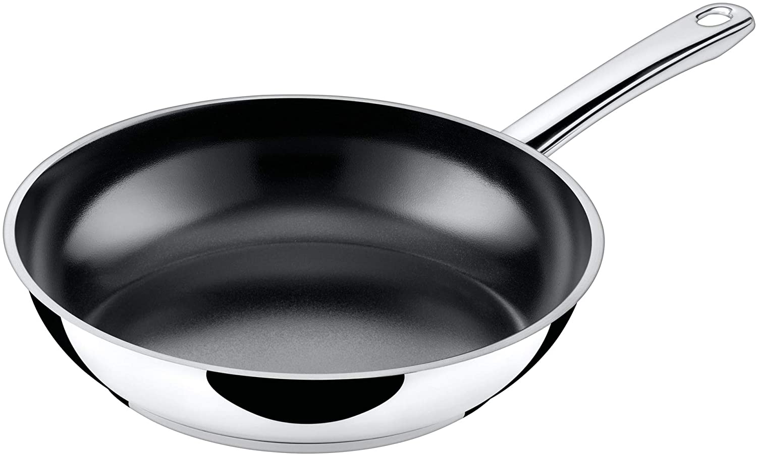 Silit Talis Frying Pan, Stainless Steel Coating, Ceramic Coating, Suitable for Induction Oven, PTFE / PFOA Free, transparent, 2110300434
