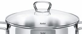Silit Style Glass Lid with Metal Handle Diameter 16 cm
