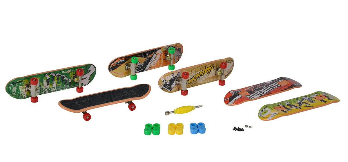 Finger Skate Board Mega Set Assorted Toys