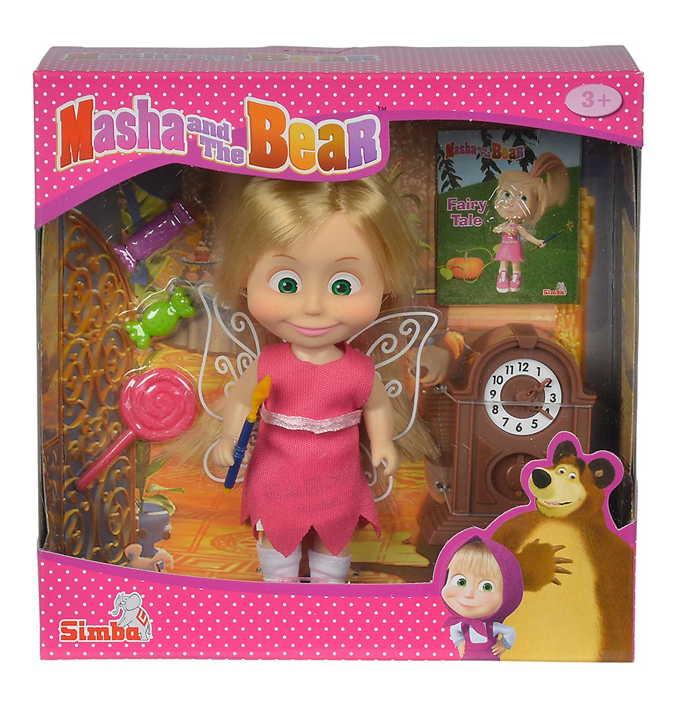 Simba 109308239 Masha And The Bear Masha Doll As Fairy