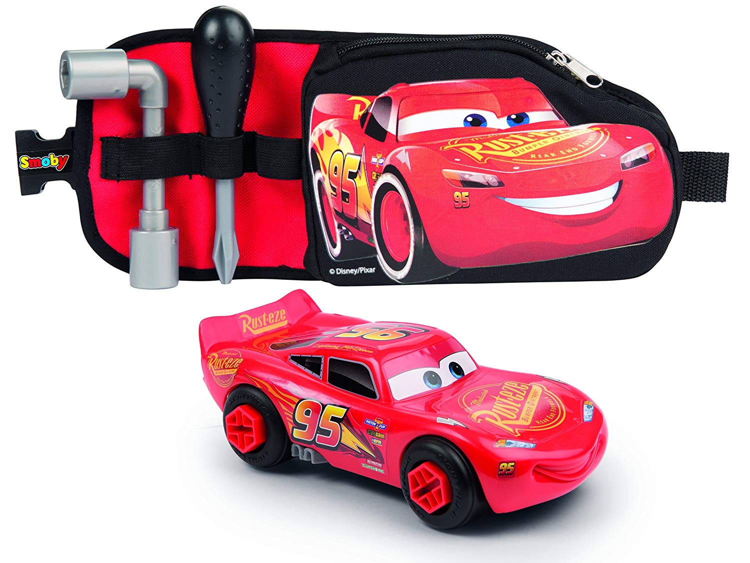 Simba 7600360150 Tool Belt And Car Assorted Toys