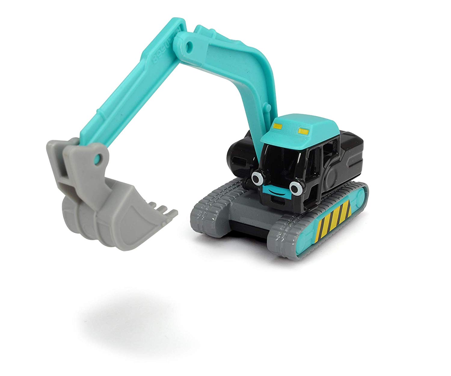 Dickie Toys Simba Dickie 203131005 Bob The Builder Stretch Bdb, Turquoise, 7 Cm
