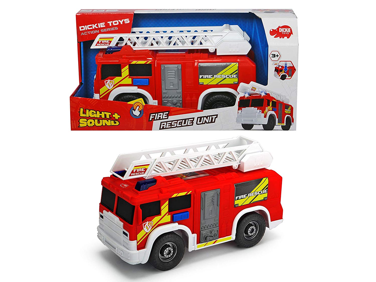 Dickie Toys The Simba Dickie 203306000 Fire Rescue Unit