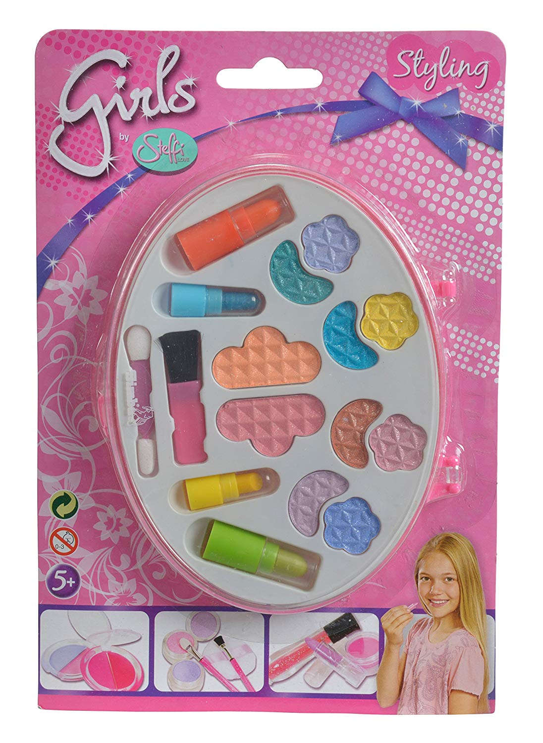 Simba Steffi Love 105561394 Girls Face Painting Kit, 2 Sort.