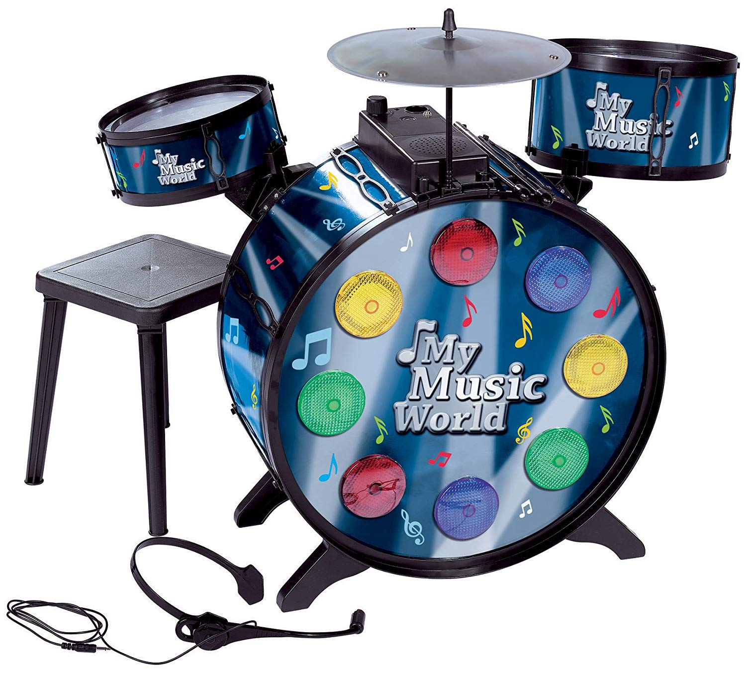 Simba Toys 106834988 My Music World - Electronic Drum Set