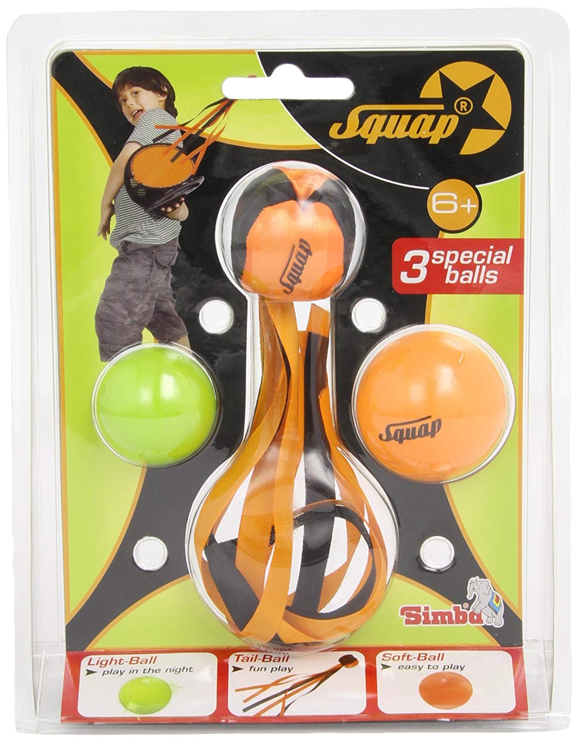 Simba Toys 107209960 Squap - 3 Special Balls