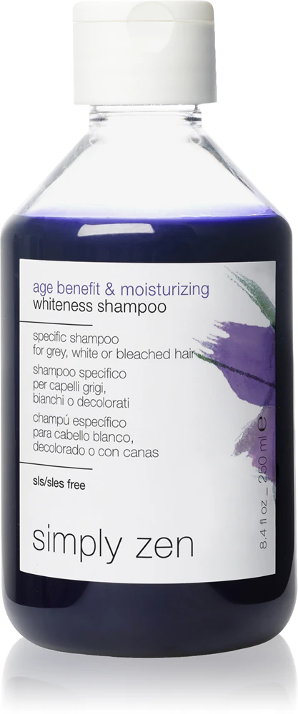 Simply Zen Age Benefit & Moisturizing tinting shampoo for bleached hair or highlights