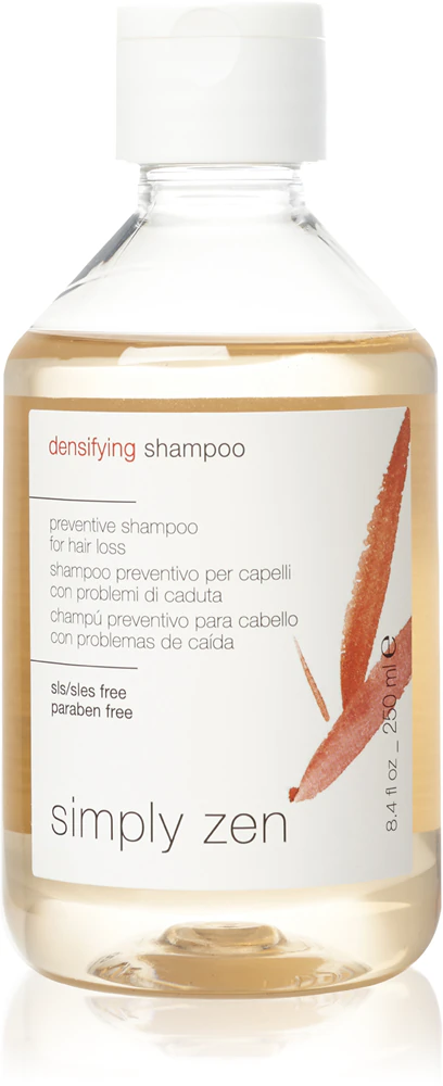 Simply Zen Densifying Shampoo for greater hair density for brittle hair