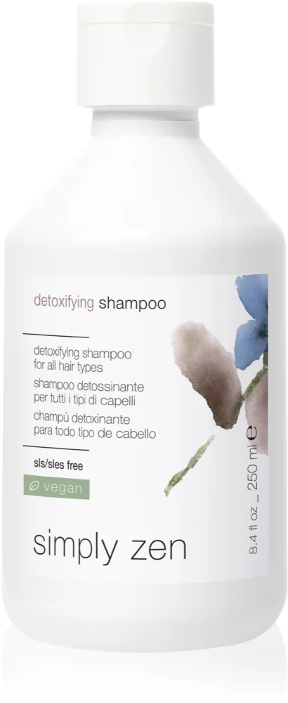 Simply Zen Detoxifying cleansing detox shampoo for all hair types