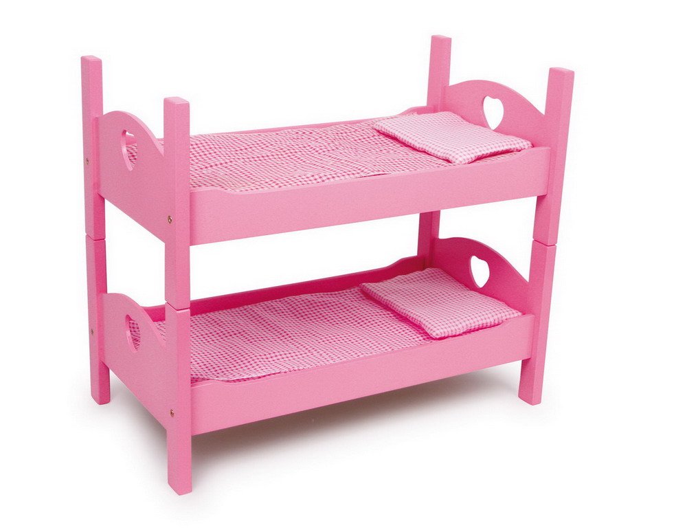 Small Foot by Legler Single Or Bunk Bed "Pink"