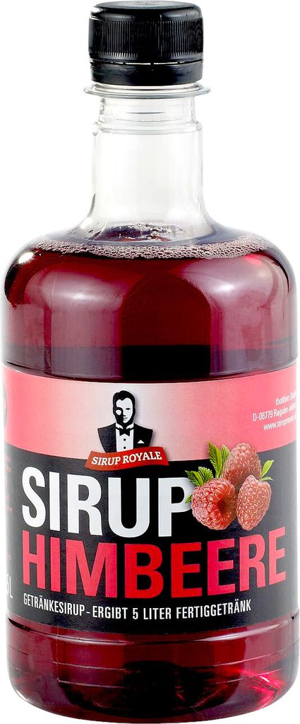 Sirup Royale Himbeere 0,5 L EW Getränkesirup Bar Cocktails Drinks Desserts pfandfrei Einweg
