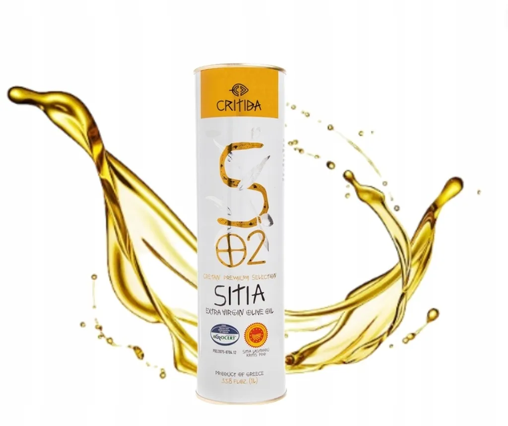 Sitia CRITIDA, Olivenöl 1 L, extra natives, griechisches Olivenöl, 1000 ml, griechische lebensmittel