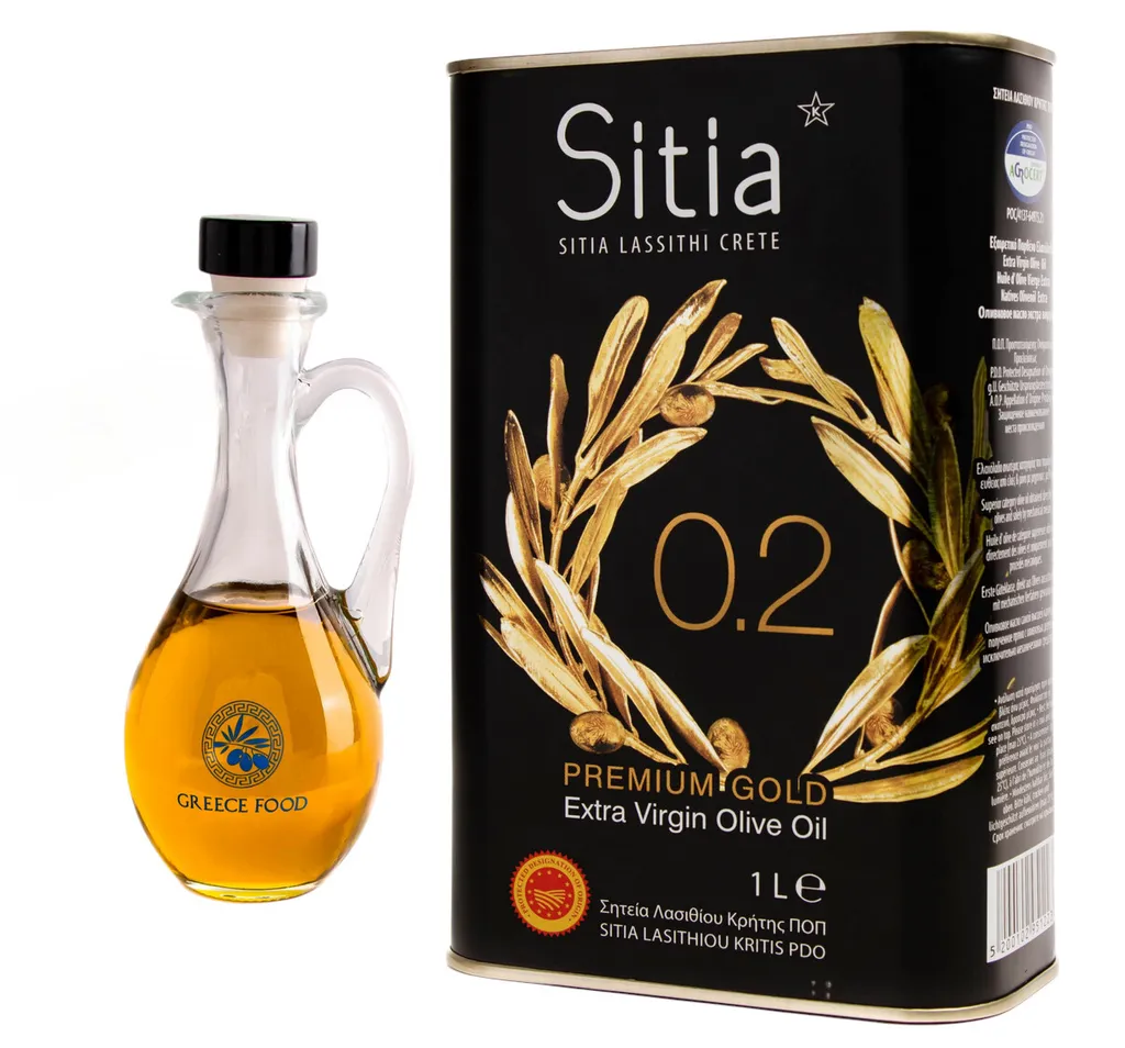 Sitia, Olive Oil 1L, Additional Olive Oil Bottle 250 ml, Extra Virgin Olive Oil, Olive Oil 0.2%, Greek Olive Oil, Olive Oils