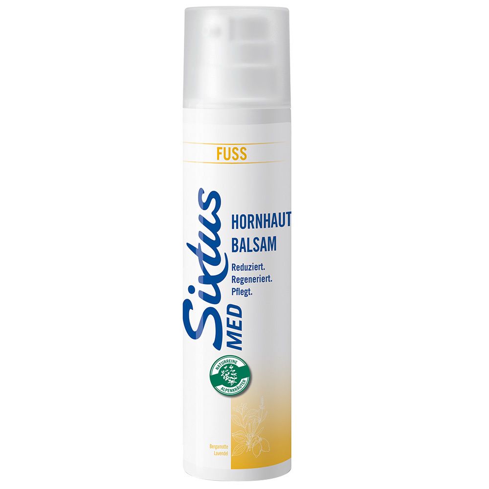 Sixtus med Fussbalsam Hornhaut