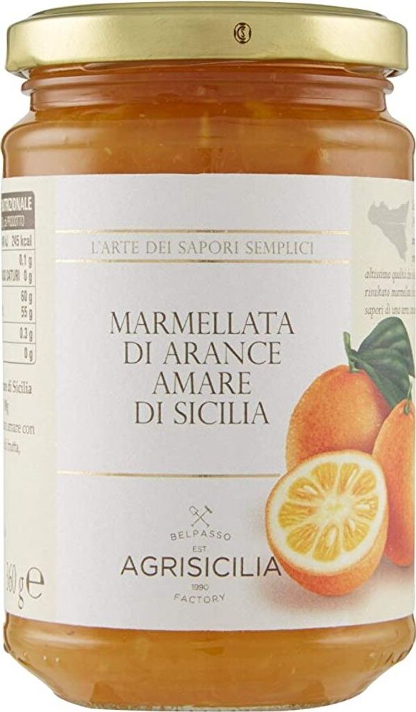 Sizilianische Bitterorangenmarmelade 360g - Agrisicilia