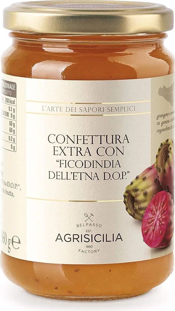 Sizilianische Kaktusfeigenmarmelade 360g - Agrisicilia