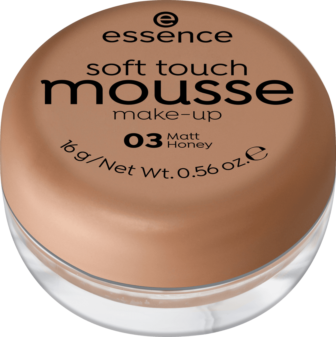 essence cosmetics Make-Up Soft Touch Mousse Matt Honey 03, 16 G