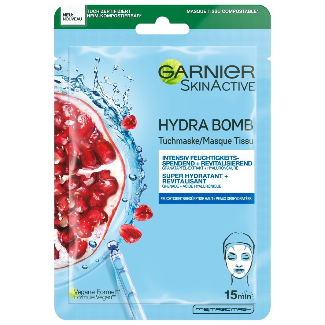 Garnier Skin Active Hydra Bomb Cloth Mask Pomegranate