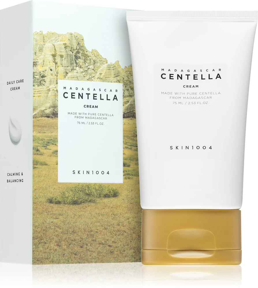 SKIN1004 Madagascar Centella Cream light, soothing cream for sensitive and irritated skin