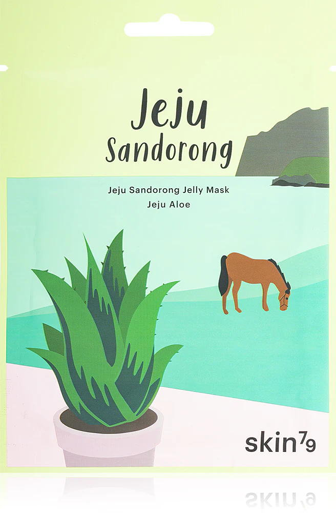 Skin79 Jeju Sandorong Jeju Aloe Soothing sheet mask with moisturizing effect