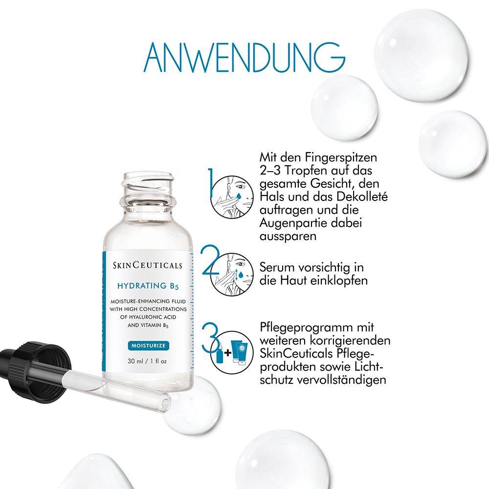 SkinCeuticals HYDRATING B5, antioxidant moisturizing serum with vitamin B5 and hyaluronic acid