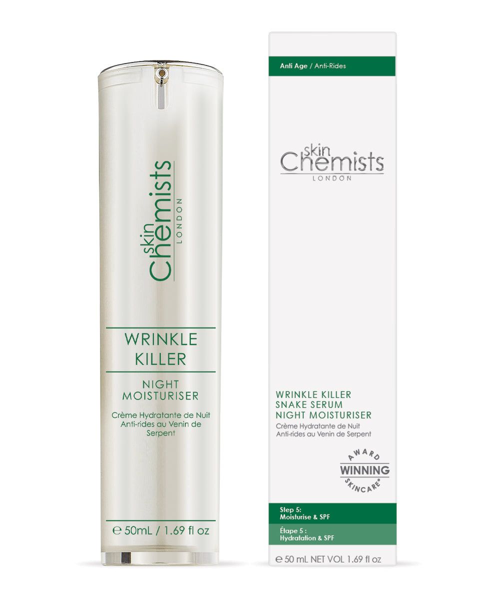 skinChemists Wrinkle Killer 1% SYN-AKE Nachtfeuchtigkeitscreme
