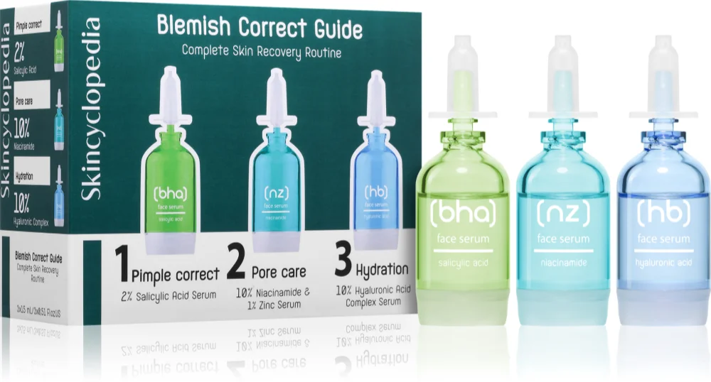 Skincyclopedia Blemish Correct Guide Set (for skin with small blemishes)