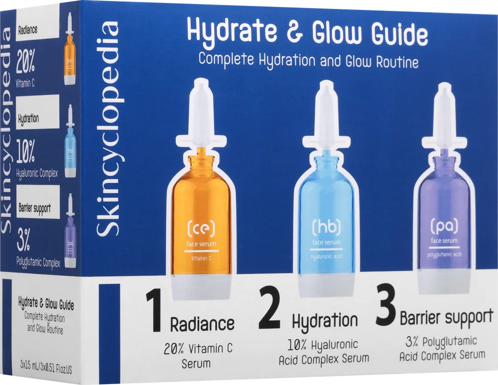 Skincyclopedia Hydrate & Glow Guide Intensive Moisturizer Set