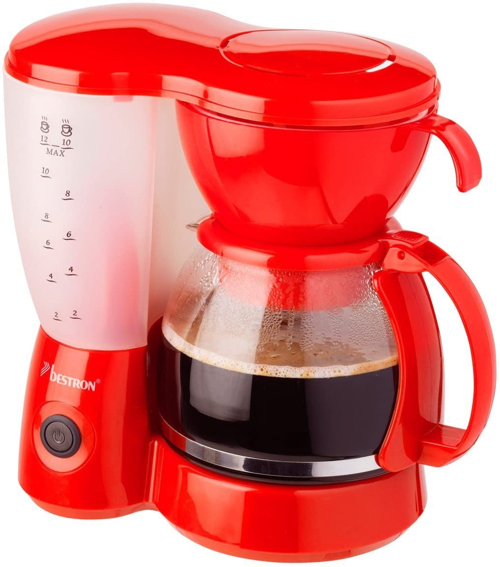 Bestron ACM6081R Coffee Machine Red 800 W