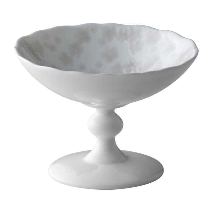Slåpeblom bowl on foot Ø12cm