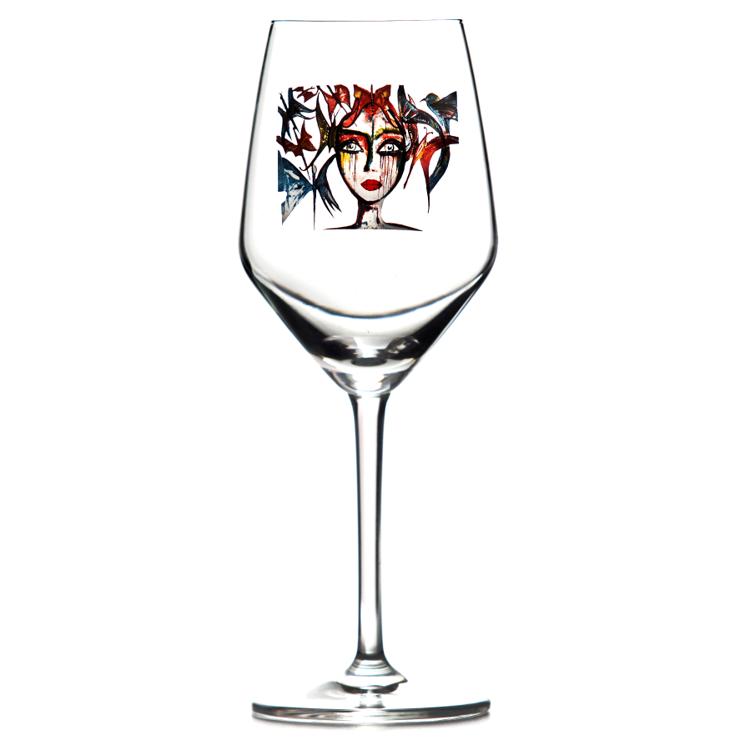 Slice Of Life Rosé / White Wine Glass