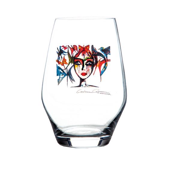 Slice Of Life Water Glass