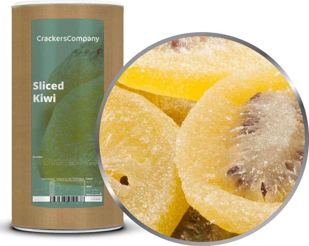 SLICED KIWI membrane can large 650g