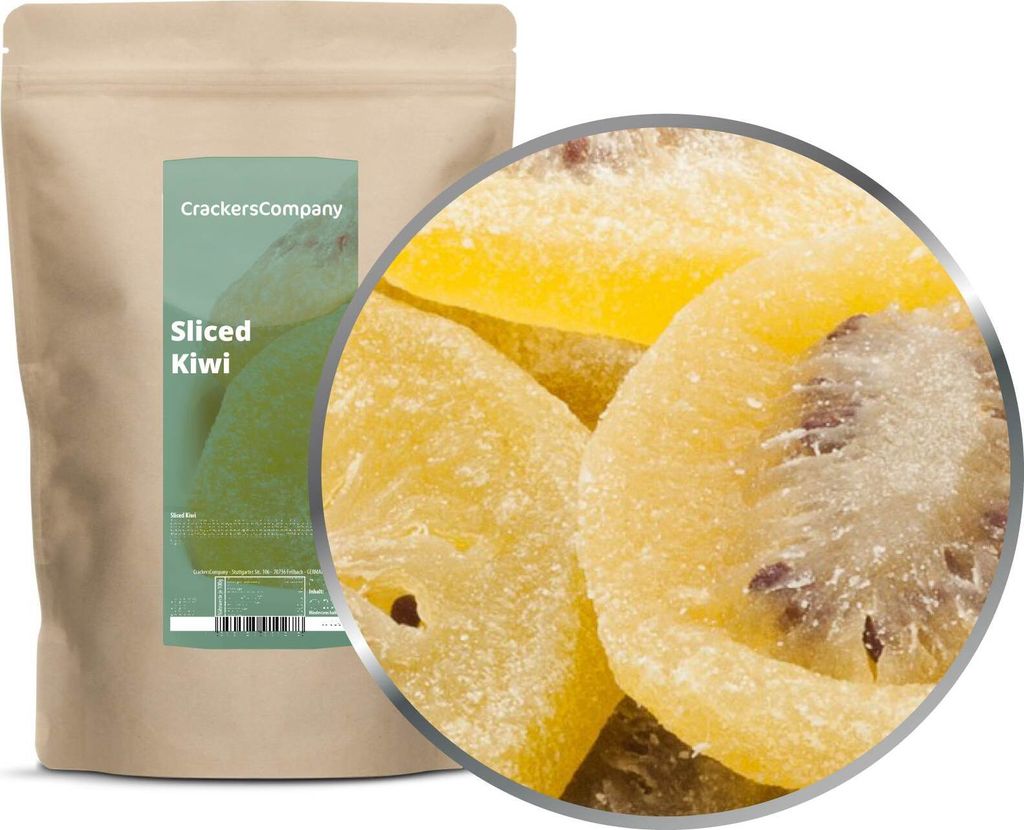 SLICED KIWI ZIP bag 400g