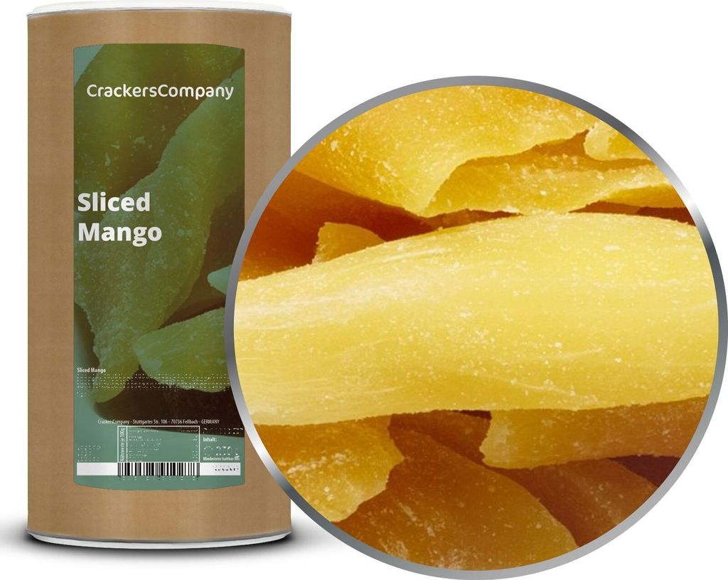 SLICED MANGO membrane can large 600g