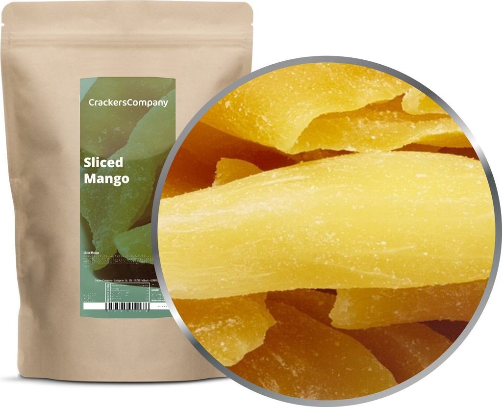 SLICED MANGO ZIP bag 400g