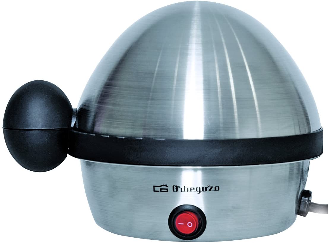 Orbegozo – 350 Watt – for CU4500 Egg Boiler 7 Eggs, Auto-Off Function, Alarm Clock, Stainless Steel