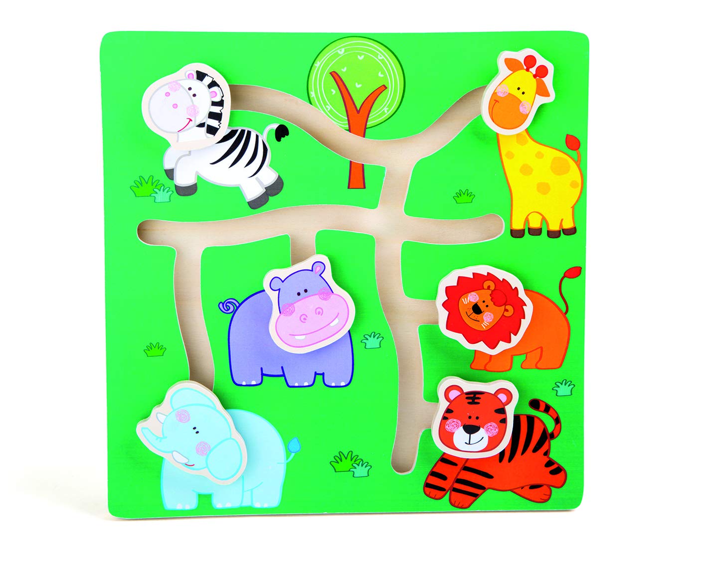 Small Foot By Legler 10336 Motor Skills Board Safari