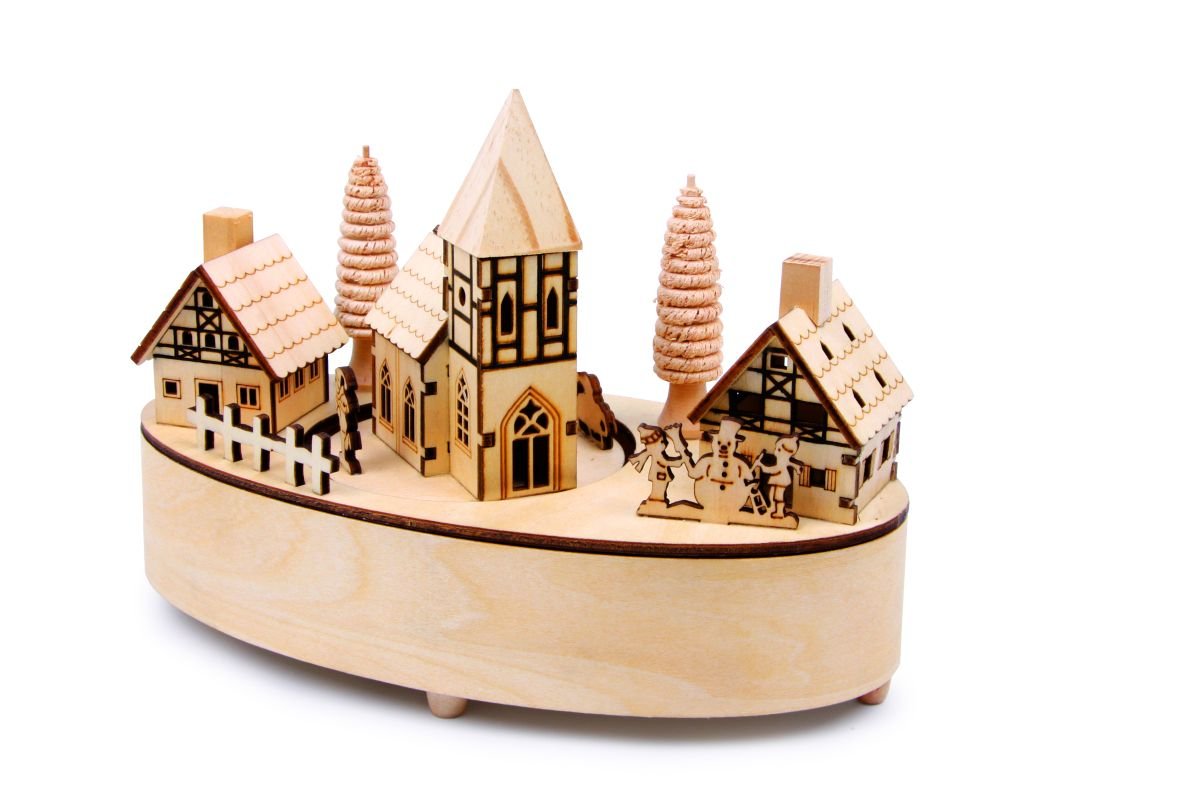 Small Foot by Legler Small Foot Company 6677 Little Village Music Box