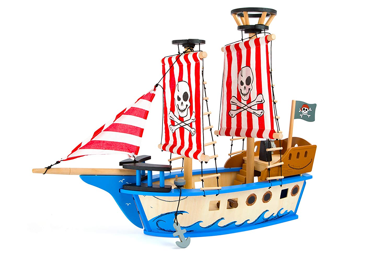 Small Foot by Legler Small Foot Design Pirate Ship Jack 10469